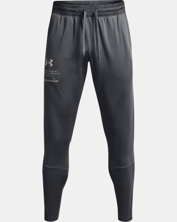 Men's Armour Fleece® Storm Pants, Gray, pdpMainDesktop image number 6